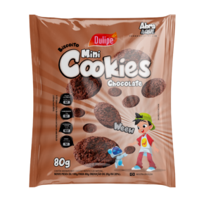 MINI COOKIES SABOR CHOCOLATE 80G