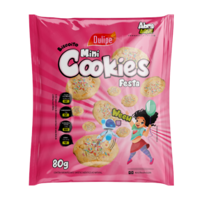 MINI COOKIES SABOR FESTA 80G