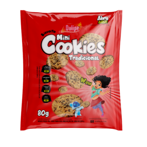 MINI COOKIES SABOR TRADICIONAL 80G