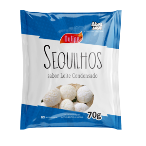 SEQUILHOS SABOR LEITE CONDENSADO 70g