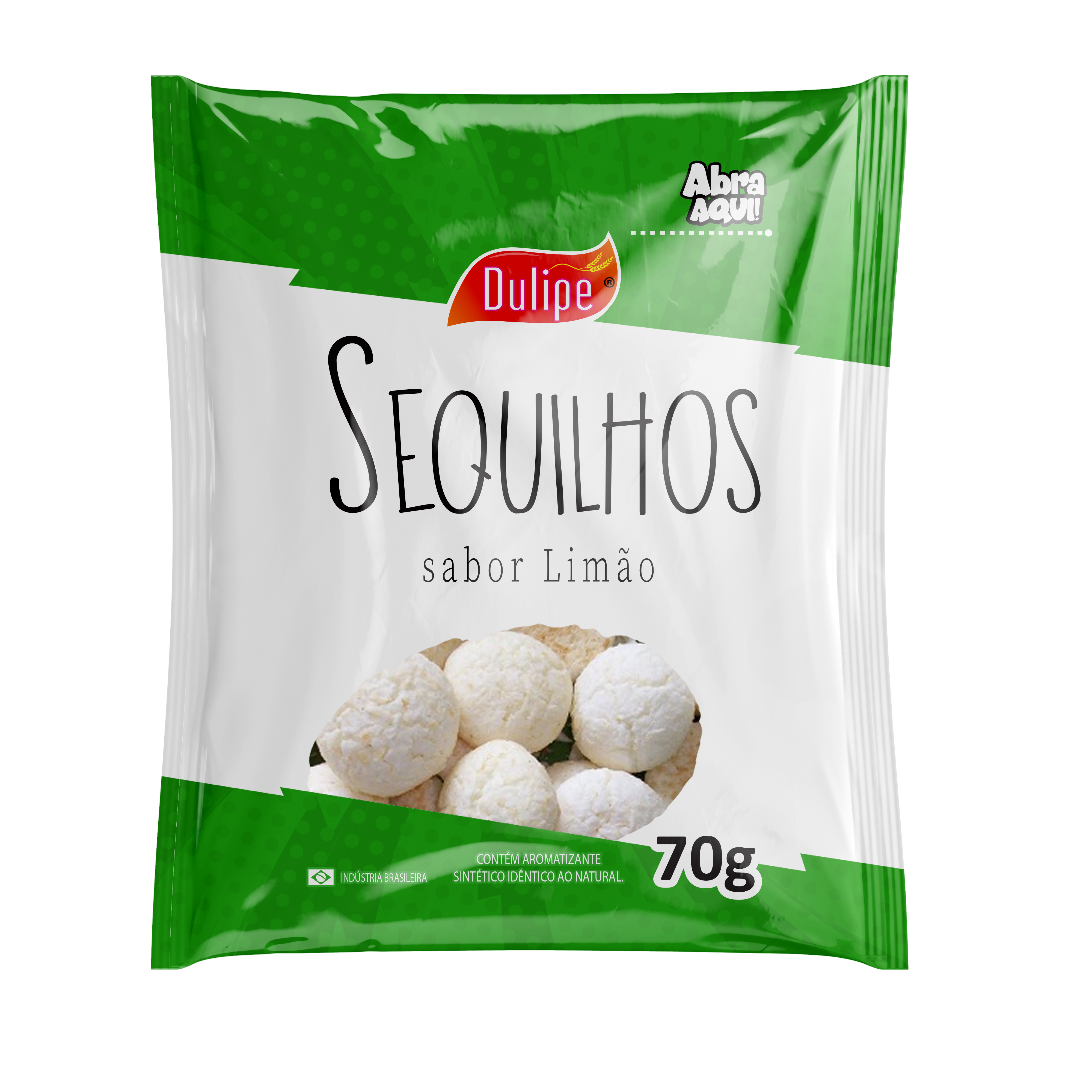 SEQUILHOS SABOR LIMÃO 70g